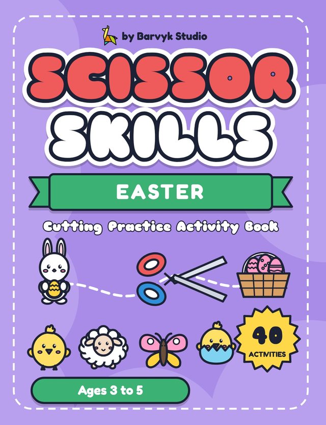 Scissor Skills Easter cover