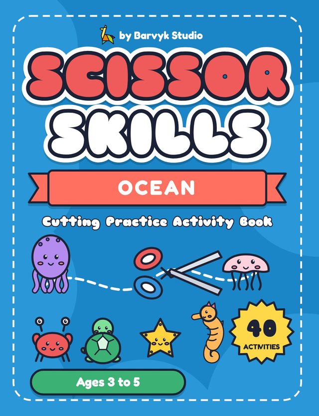 Scissor Skills Ocean cover