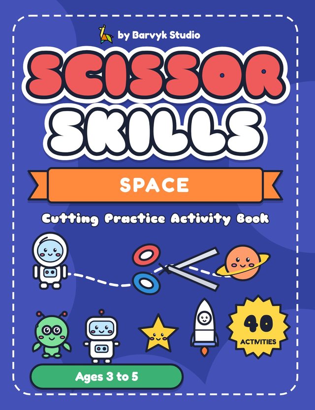 Scissor Skills Space cover